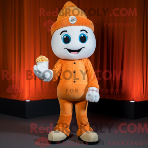 Orange Pop Corn mascot...