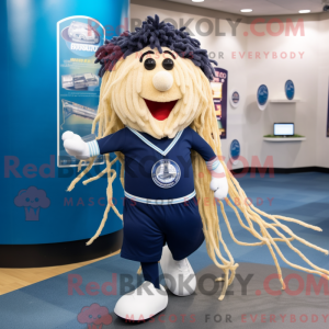 Navy Spaghetti mascot...
