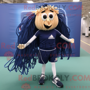 Navy Spaghetti mascot...