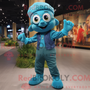 Disfraz de mascota Teal...