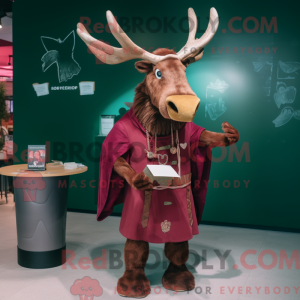 Maroon Irish Elk...