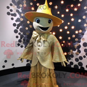 Gold Stingray mascot...