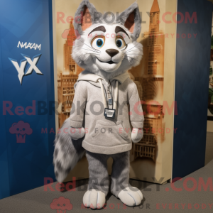 Figura de máscara de lince...