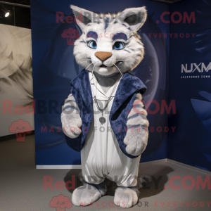 Lynx mascot costume...