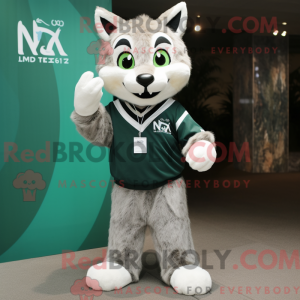 Figura de máscara de lince...