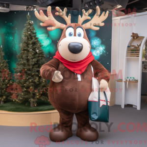 Reindeer mascot costume...