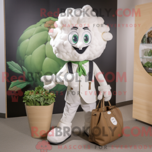 White Cauliflower mascot...