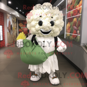 White Cauliflower mascot...