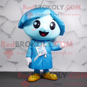 Sky Blue Love Letter mascot...