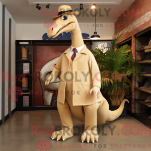 Beige Brachiosaurus...