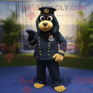 Navy Navy Seal maskot...