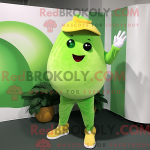 Green Grapefruit mascot...