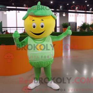 Green Grapefruit mascot...