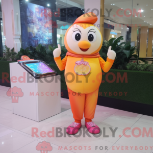 Peach Wrist Watch mascot...