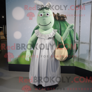 Silver Cucumber mascot...