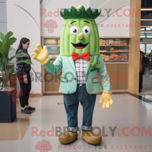 Green French Fries mascot...