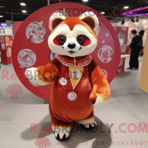 Figura de máscara de panda...
