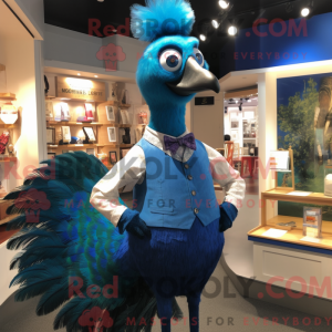 Maskottchenkostüm Blauer...