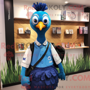 Maskottchenkostüm Blauer...
