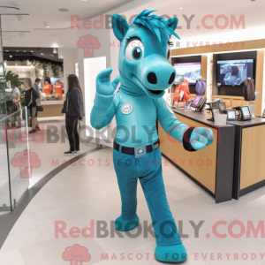 Disfraz de mascota Teal...