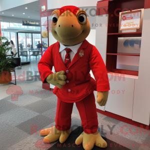 Red Sea Turtle mascot...