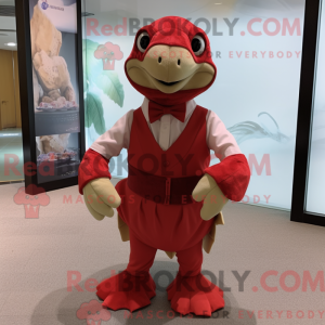 Red Sea Turtle mascot...