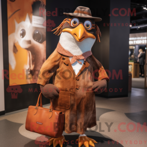 Rust Penguin maskot drakt...