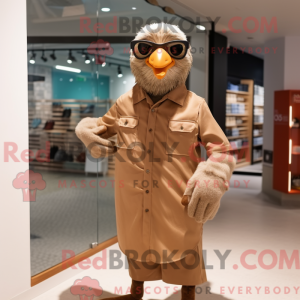 Costume mascotte de mouette...