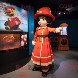 Fire Fighter mascot costume...