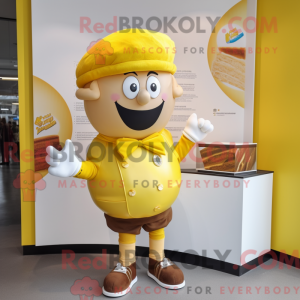 Yellow Chocolates mascot...