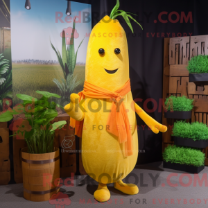 Yellow Carrot mascot...