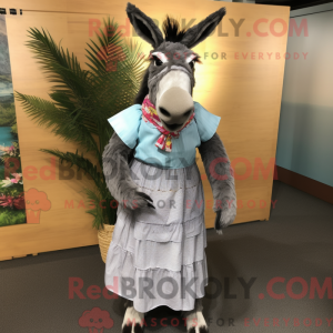 Donkey mascot costume...