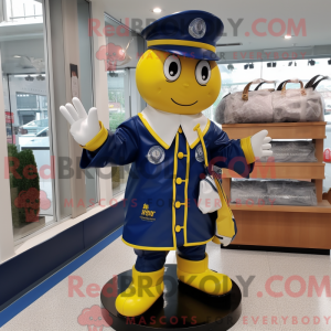 Disfraz de mascota de Navy...
