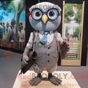 Maskotka Grey Owl...