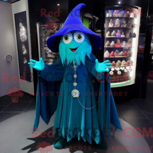 Cyan Witch S Hat...