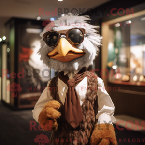 Eagle mascot costume...