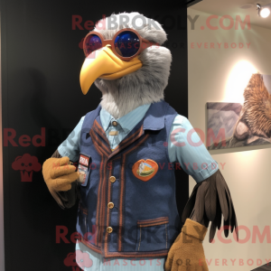 Eagle mascot costume...