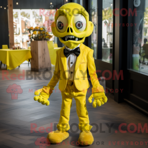 Lemon Yellow Undead mascot...