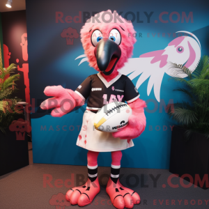 Flamingo mascot costume...