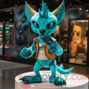 Turkis Chupacabra maskot...