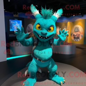 Turkis Chupacabra maskot...