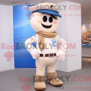 Krémový náramek maskot...