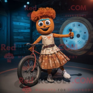 Rust Unicyclist maskot...