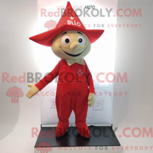 Red Ray-mascottekostuum...