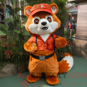 Figura de máscara de panda...