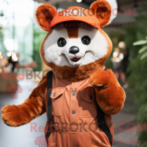 Figura de máscara de panda...