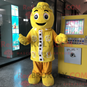 Yellow Candy Box mascot...