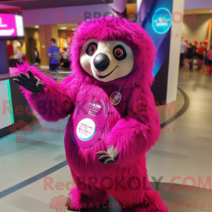 Magenta Riesenfaultier...