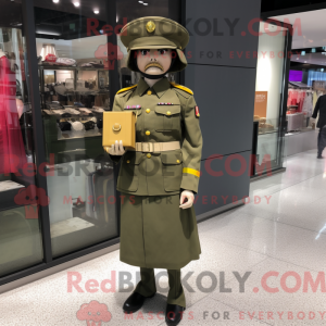 Army Soldier mascot costume...