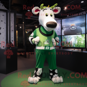 Forest Green Jersey Cow...